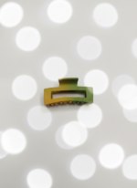 Matte Dual Colour Rectangle Hair Clip for Women – Stylish Minimal Everyday Accessory - Image 6