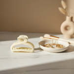 Elegant Matte Hair Claw Clip – Strong Hold, Minimal Style - Image 2