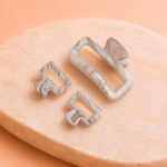 Marble Rectangle Claw Clip Combo